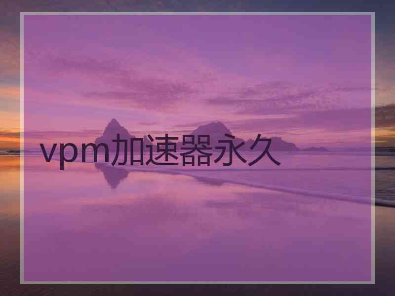 vpm加速器永久