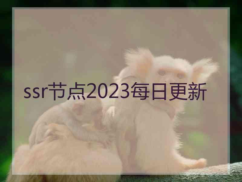 ssr节点2023每日更新