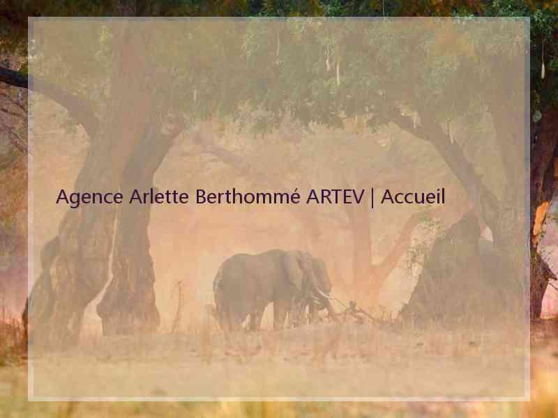 Agence Arlette Berthommé ARTEV | Accueil