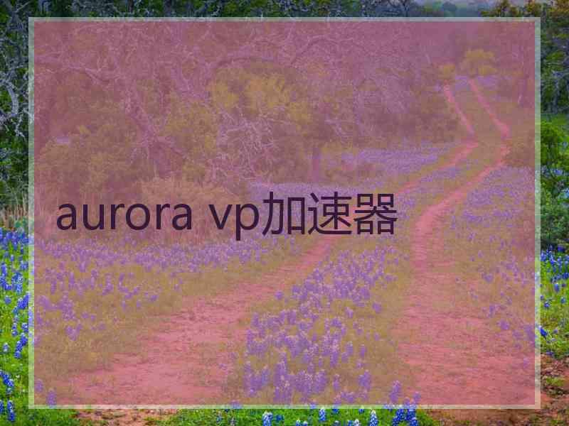 aurora vp加速器