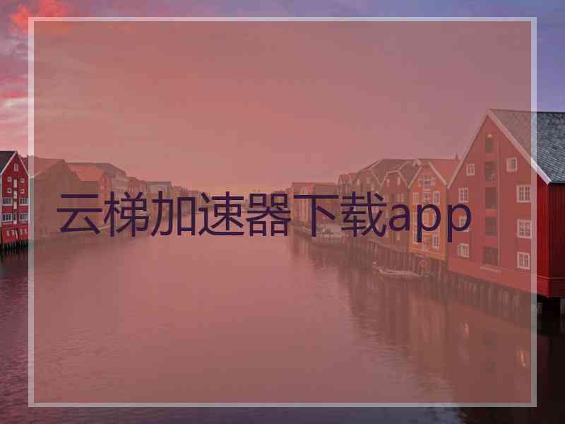 云梯加速器下载app