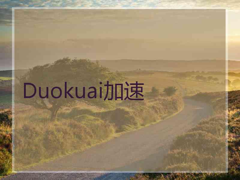 Duokuai加速