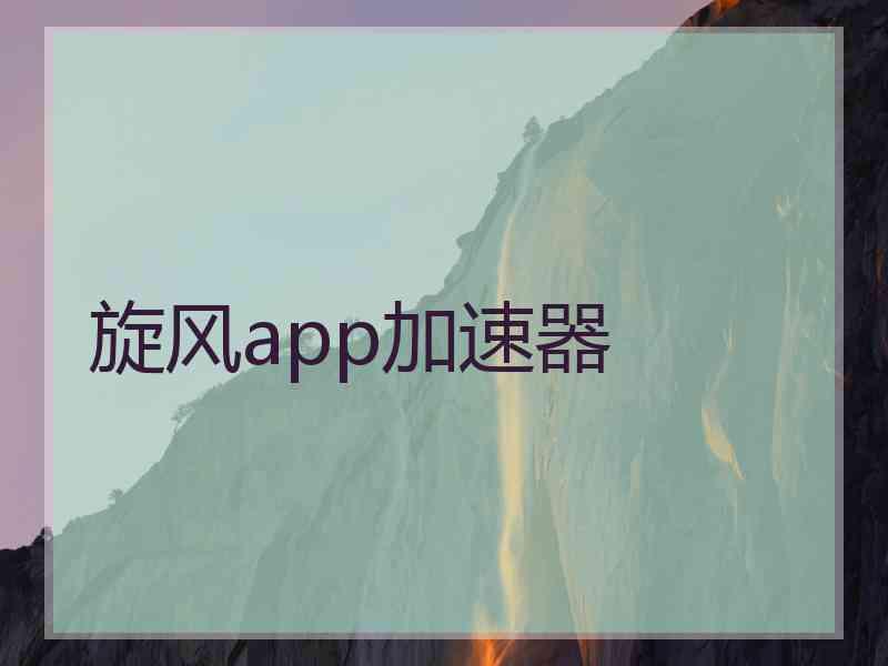 旋风app加速器