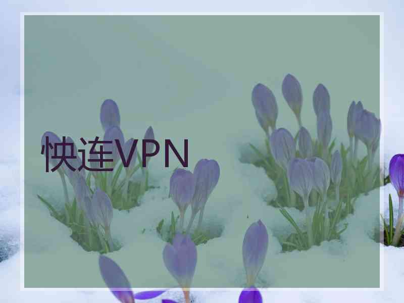 怏连VPN