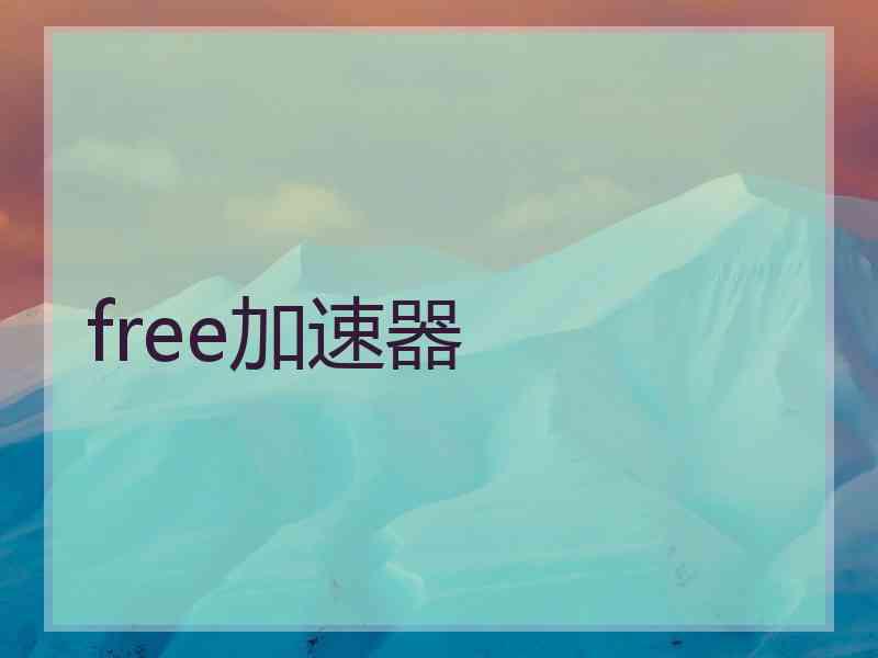 free加速器