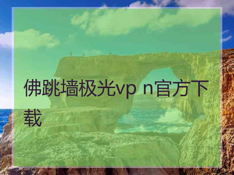 佛跳墙极光vp n官方下载