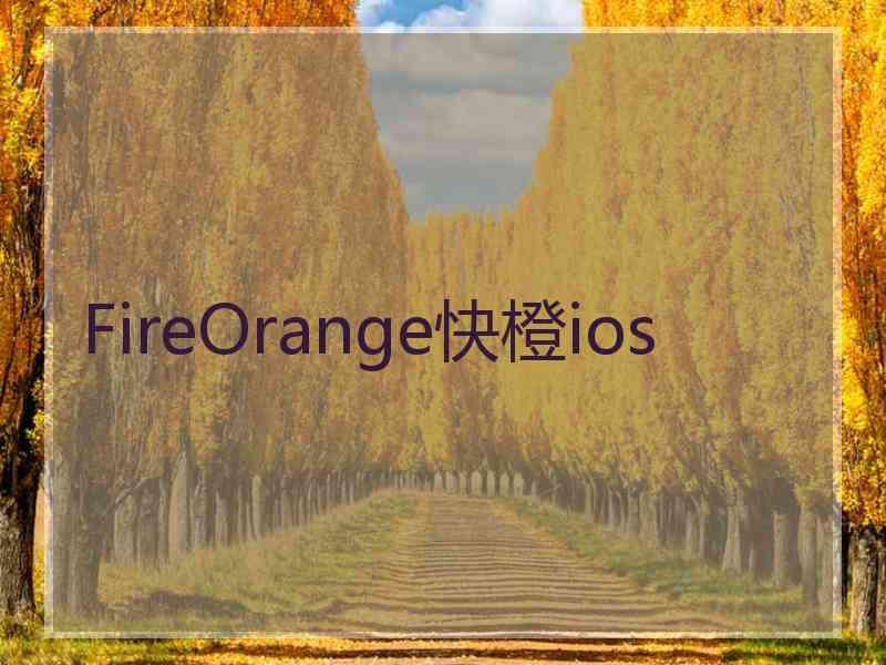 FireOrange快橙ios