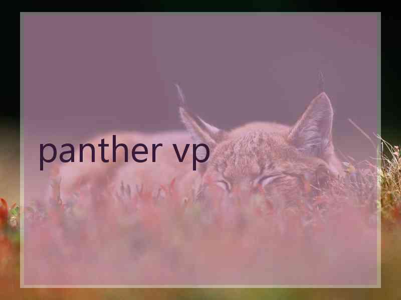 panther vp