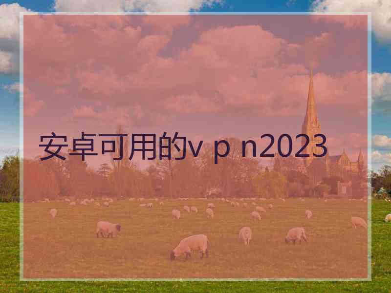 安卓可用的v p n2023