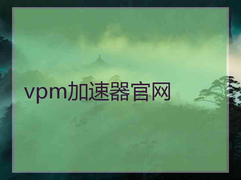 vpm加速器官网