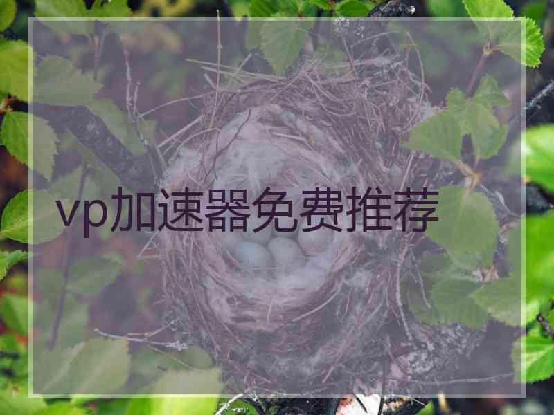 vp加速器免费推荐