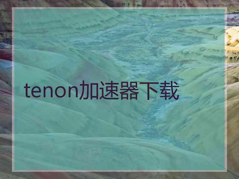 tenon加速器下载